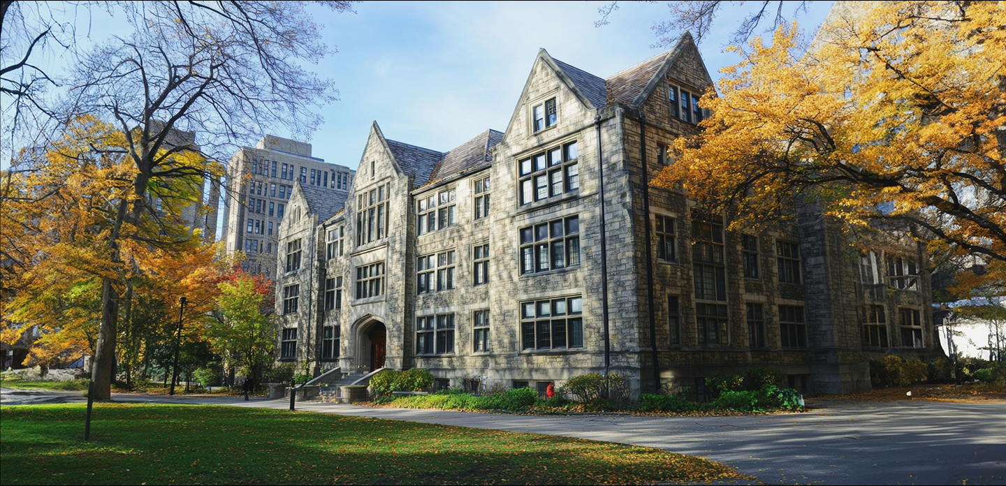 Beautiful campus background